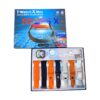 Σετ Smartwatch με 7 λουράκια - T-Watch X Max - 814178 - Orange
