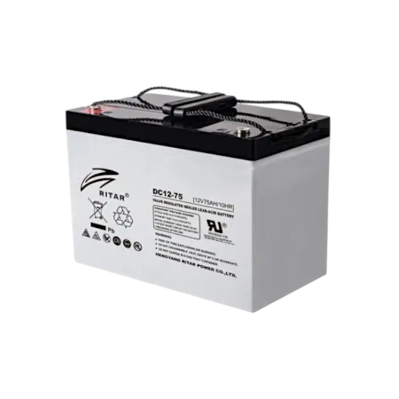 Μπαταρία Gel φωτοβολταϊκού κλειστού τύπου - 12V - 50A - 819447