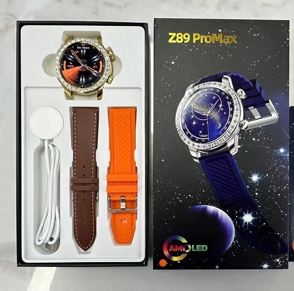 Alternative view of Smartwatch με 2 λουράκια - Z89 PRO MAX - 880785 - Orange