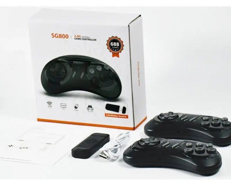 Φορητή κονσόλα παιχνιδιών Stick με 2 χειριστήρια - SG800 - 887660