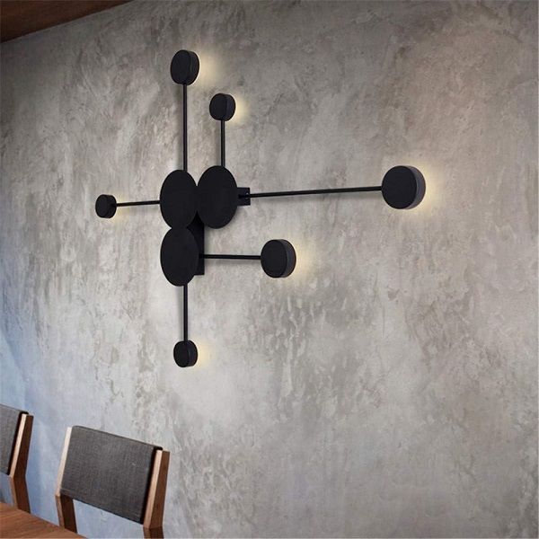 Alternative view of Επιτοίχιο φωτιστικό LED - 6311 - 943208 - Black