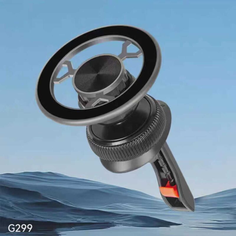 Μαγνητική βάση στήριξης smartphone αυτοκινήτου - G299 - 813478 - Gun Grey