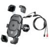 Kewig M11G2-A (New Gen) Βάση Κινητού Μηχανής Αλουμινίου με USB-C PD 30W & Qi 15W – IP66 Αδιάβροχη
