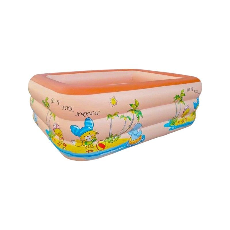 Παιδική φουσκωτή πισίνα - SL-C013 - 150*100*45cm - 151837 - Orange