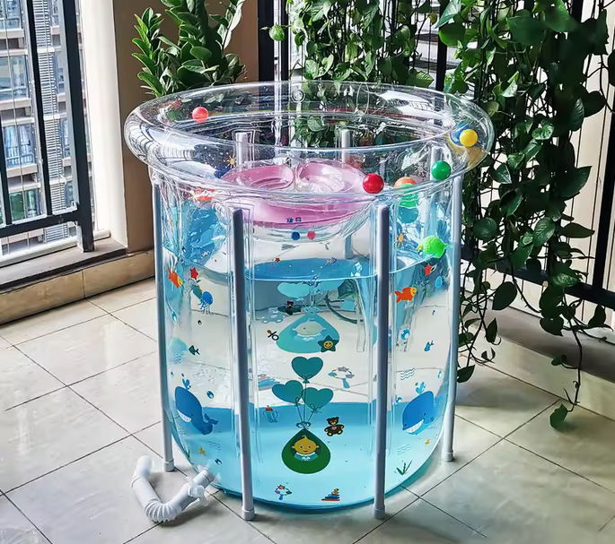 Alternative view of Παιδική φουσκωτή πισίνα - SL-C017 - 70*70cm - 152018