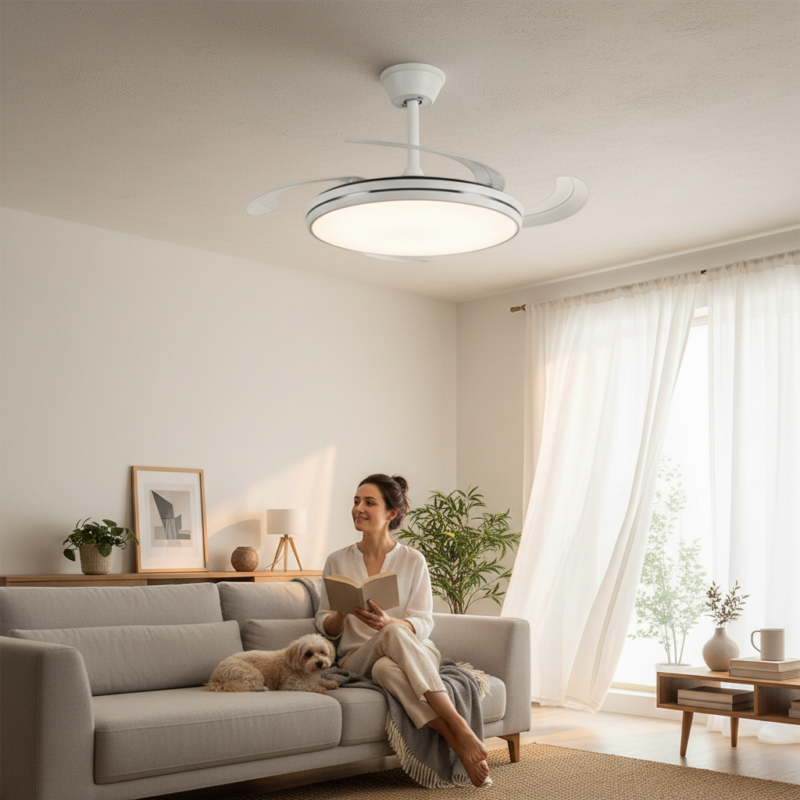 Alternative view of Ανεμιστήρας οροφής & φωτιστικό - DS-8989 - 96W - 43029