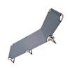 Πτυσσόμενη ξαπλώστρα παραλίας - 1247BGK - 251023 - Grey