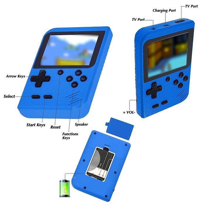 Alternative view of Φορητή κονσόλα παιχνιδιών - 500 - 811061 - Pink