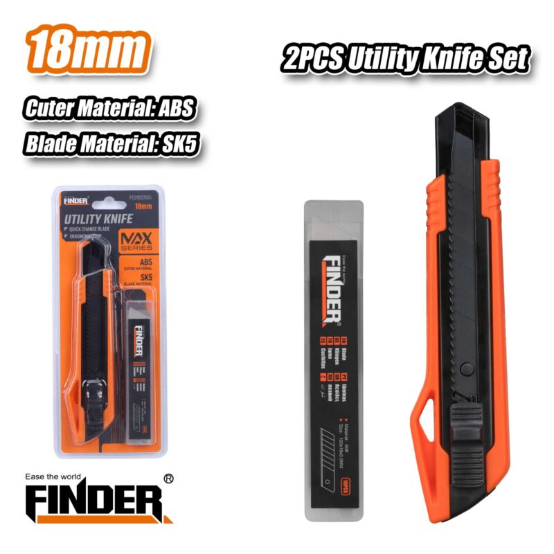 Κοπίδι - Φαλτσέτα με ανταλλακτικά - 18mm - Finder - 191916