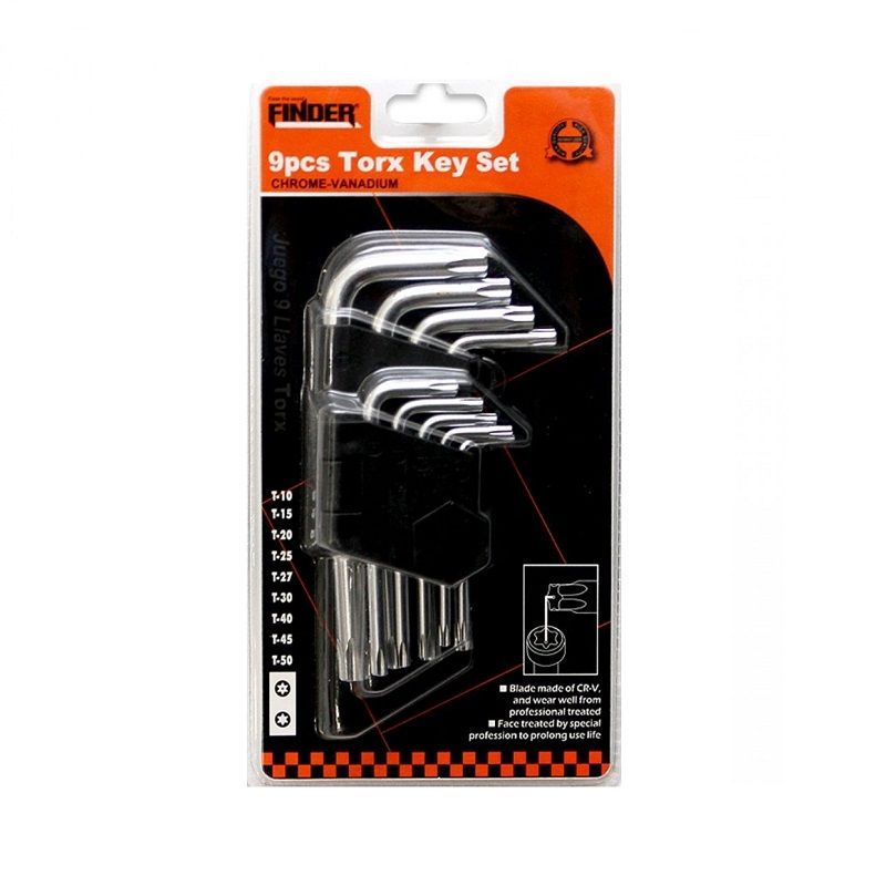 Κλειδιά Torx - 9pcs - Finder - 193123 Κλειδιά Torx - 9pcs - Finder - 193123 - Image 3