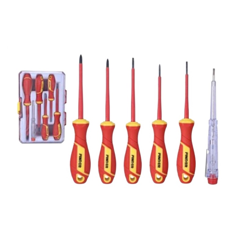 Σετ κατσαβίδια ηλεκτρολόγου - 6pcs - Finder - 193496 Σετ κατσαβίδια ηλεκτρολόγου - 6pcs - Finder - 193496