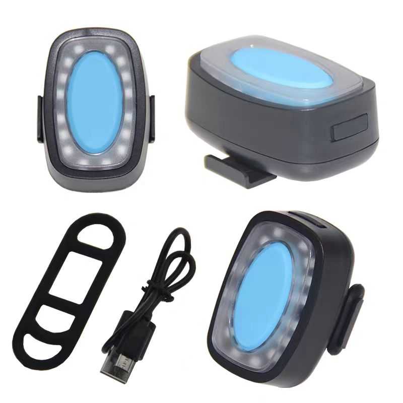 Alternative view of Προβολέας ποδηλάτου LED οπίσθιος - HJ-16LED - 650202