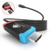 Lemorele L100 USB-C σε HDMI 4K60 HDR για Nintendo Switch, Steam Deck & ROG Ally με PD 100W Lemorele L100 USB-C σε HDMI 4K60 HDR για Nintendo Switch