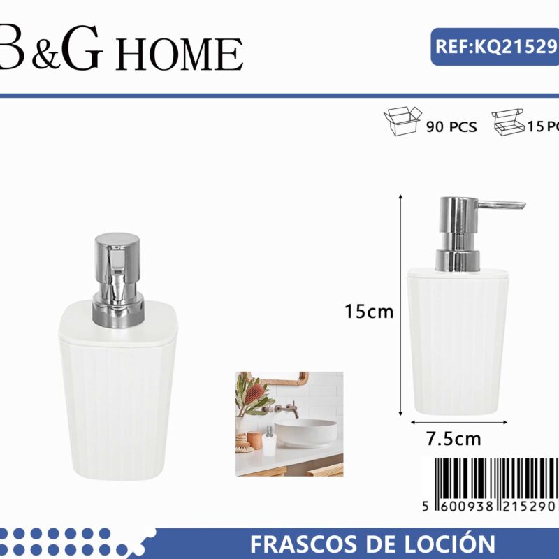 Alternative view of Θήκες κρεμοσάπουνου Dispenser πλαστικές - Σετ 5pcs - White - 21529