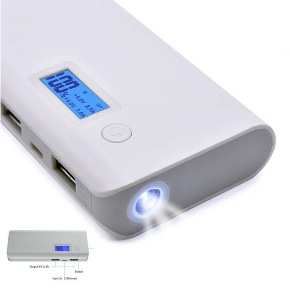 Alternative view of Powerbank με φακό LED - 10.000mah - 968 - 079812