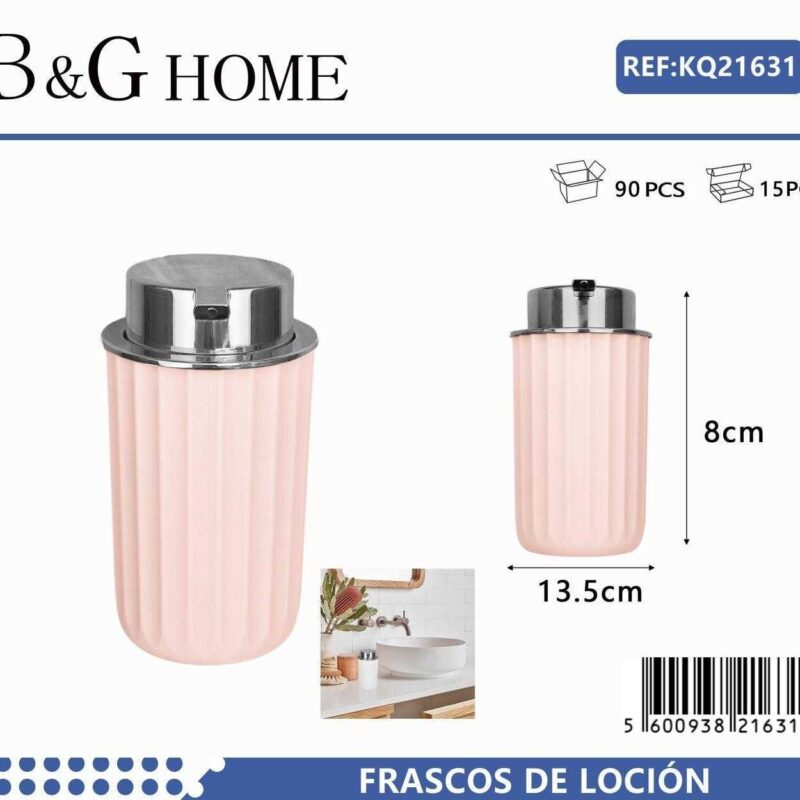 Alternative view of Θήκες κρεμοσάπουνου Dispenser πλαστικές - Σετ 5pcs - Light Pink - 21631