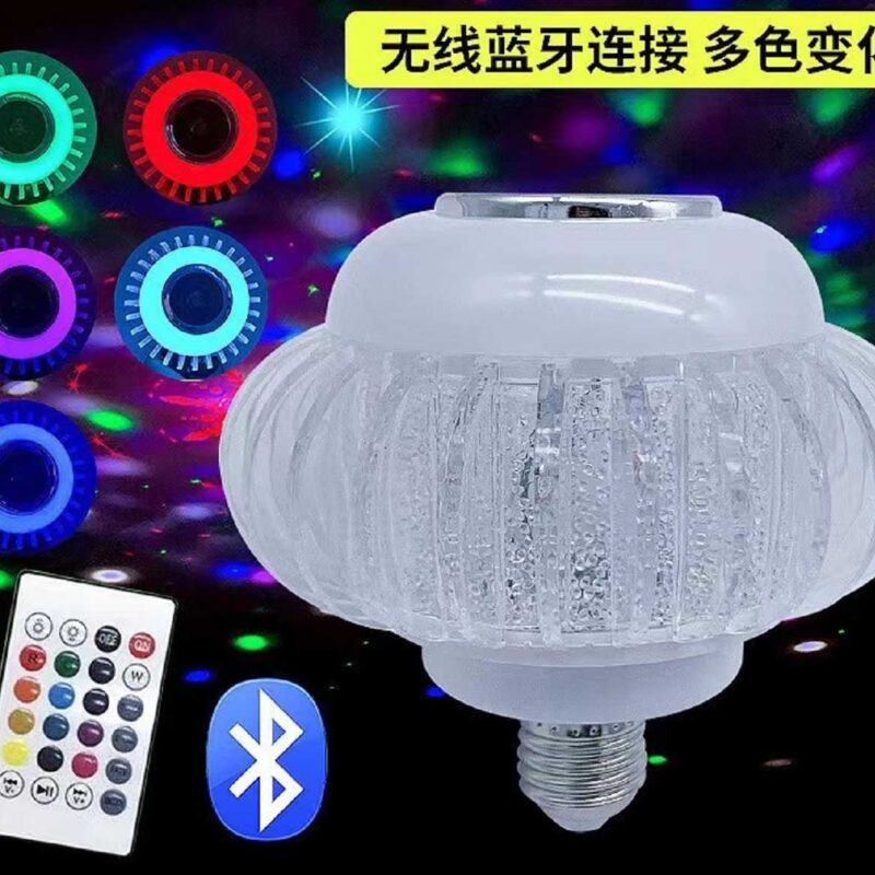 Φωτορυθμική λάμπα RGB με ηχείο Bluetooth - 903005 - Image 4