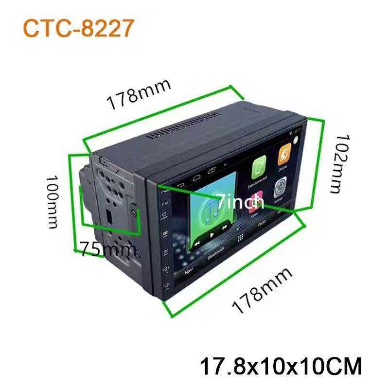 Ηχοσύστημα αυτοκινήτου 2DIN - 7'' - CTC-8227 - Android - 2+32G - 000565 Ηχοσύστημα αυτοκινήτου 2DIN - 7'' - CTC-8227 - Android - 2+32G - 000565 - Image 2