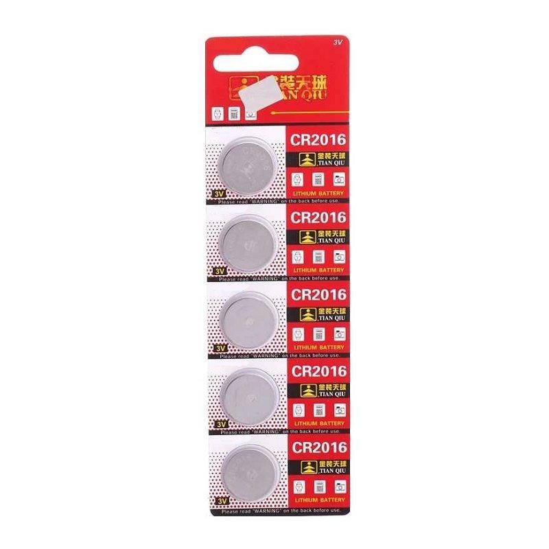 Μπαταρίες - CR2016 - 3V - 5pcs - 682184 Μπαταρίες - CR2016 - 3V - 5pcs - 682184