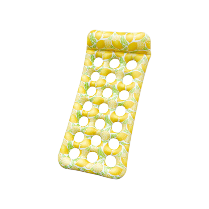Φουσκωτό στρώμα θαλάσσης με τρύπες - 155001 - Yellow