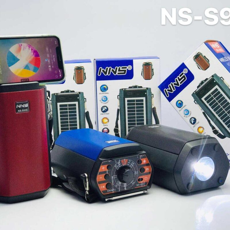 Alternative view of Ασύρματο ηχείο Bluetooth με ηλιακό πάνελ & φακό - NS95S - 881384