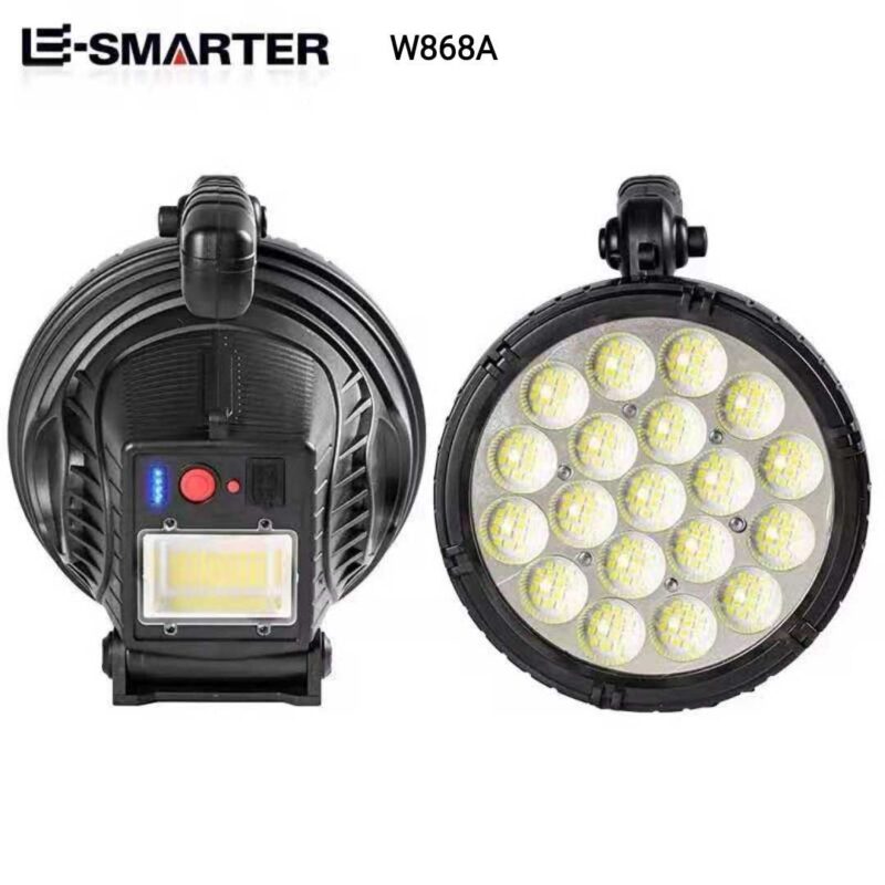 Επαναφορτιζόμενος φακός LED - 3 colors - 4.2V - W868A - 326036 - Image 4