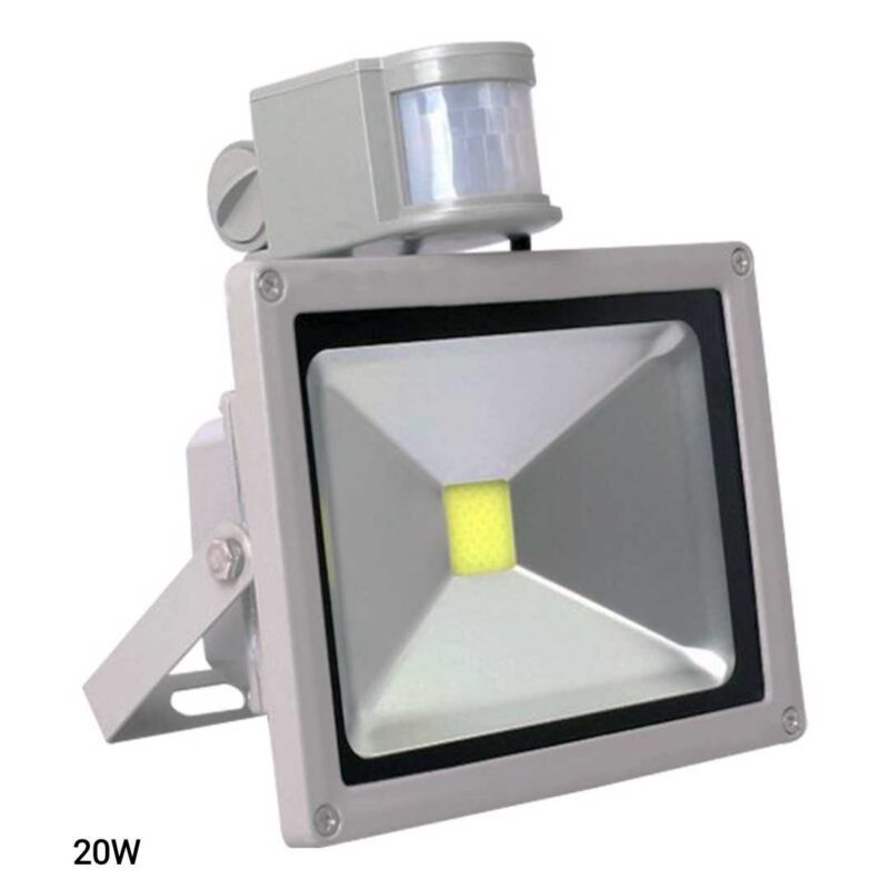 Alternative view of Προβολέας LED με αισθητήρα κίνησης - 10W - 6500K - 034515