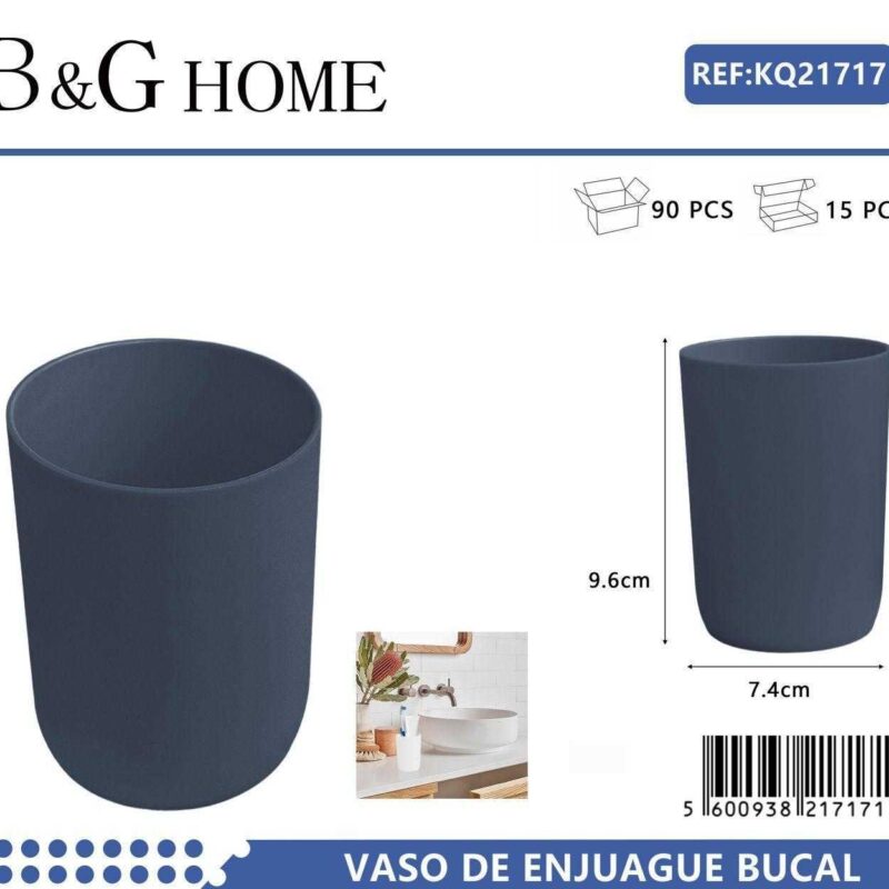 Θήκες οδοντόβουρτσας πλαστικές σε σετ 5Χ - Blue - 21717