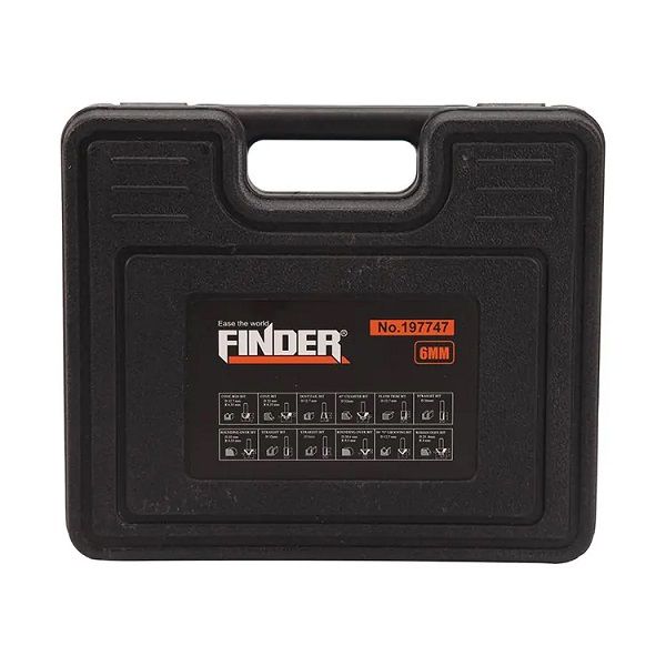 Σετ φρέζες ξύλου για ρούτερ - 12pcs - Φ6mm - Finder - 197747 Σετ φρέζες ξύλου για ρούτερ - 12pcs - Φ6mm - Finder - 197747 - Image 5