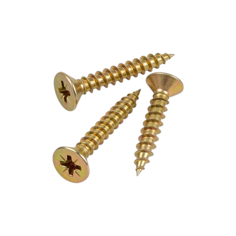 Ξυλόβιδες - 6mm×60mm - Σετ 12 πακέτα των 8 τεμαχίων - 200386