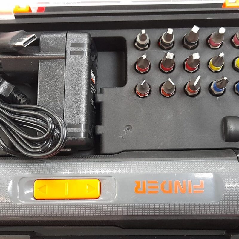Επαναφορτιζόμενο κατσαβίδι - 26pcs - 4V - Finder - 197372 - Image 6