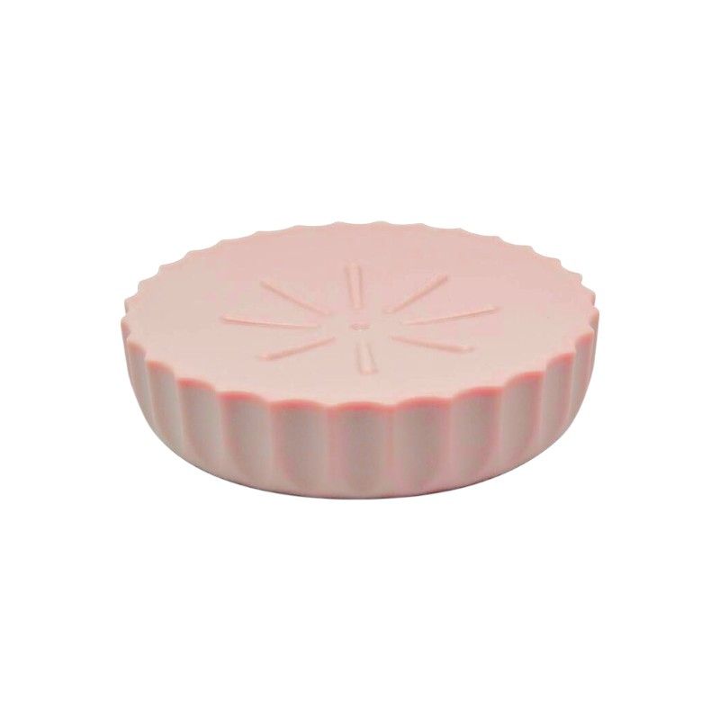 Σαπουνοθήκες μπάνιου πλαστικές - Σετ 9pcs - Light Pink - 21634