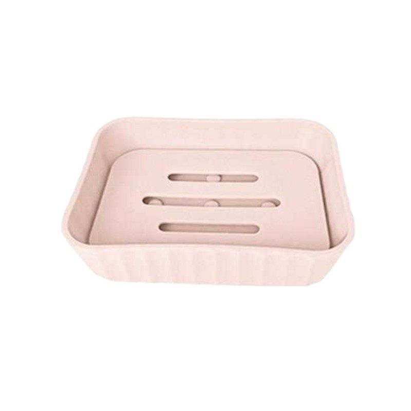 Σαπουνοθήκες μπάνιου πλαστικές - Σετ 9pcs - Light Pink - 21640 Σαπουνοθήκες μπάνιου πλαστικές - Σετ 9pcs - Light Pink - 21640