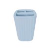 Θήκες οδοντόβουρτσας πλαστικές σε σετ 5Χ - Light Blue - 21674
