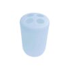 Θήκες οδοντόβουρτσας πλαστικές σε σετ 5Χ - Light Blue - 21686