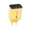 Αντάπτορας φόρτισης Fast Charge με 2 θύρες USB-A & Type-C - 20W - CX-176B - 271764