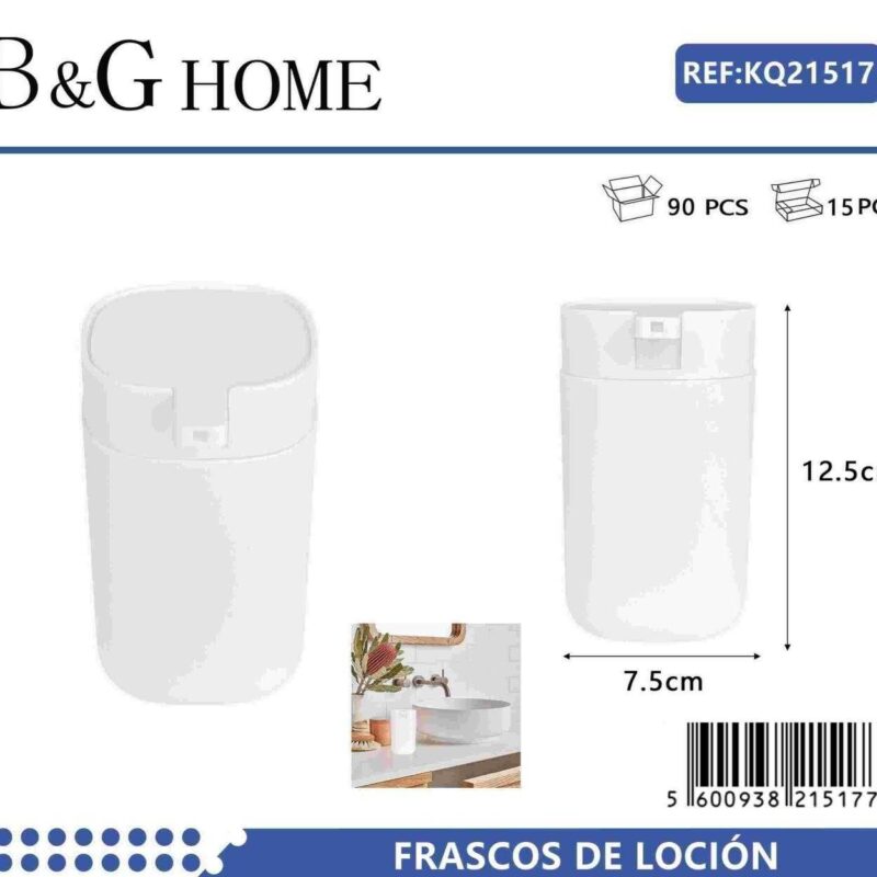 Alternative view of Θήκες κρεμοσάπουνου Dispenser πλαστικές - Σετ 5pcs - White - 21517