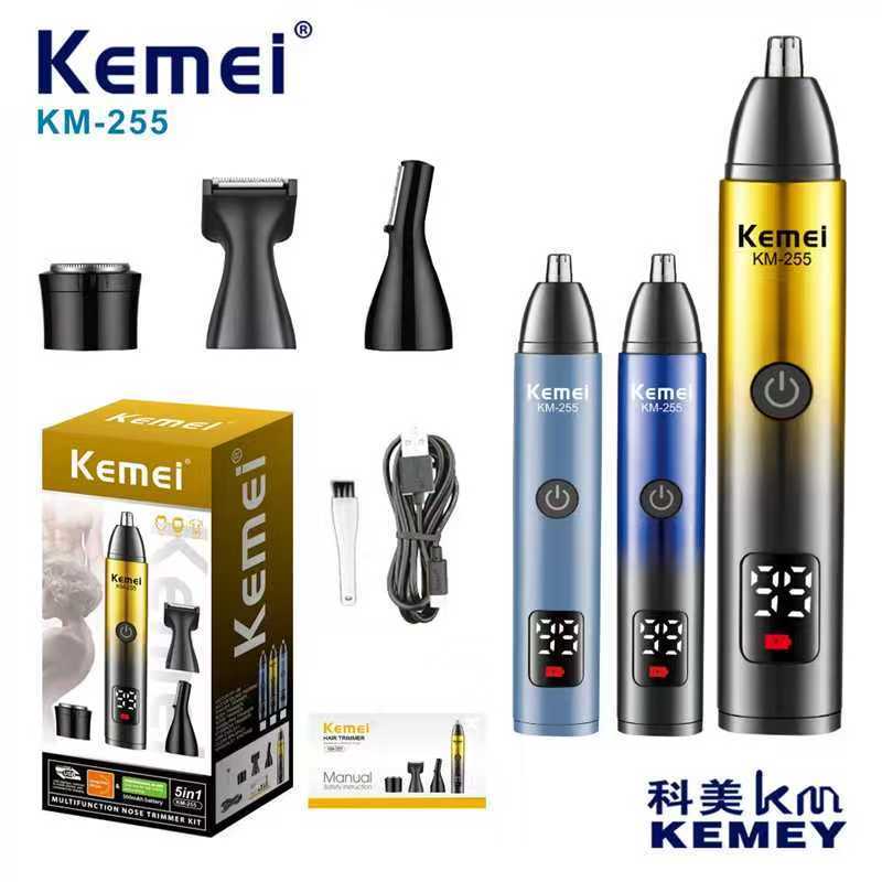 Alternative view of Ξυριστική μηχανή - Trimmer - KM-255 - Kemei - Dark Blue