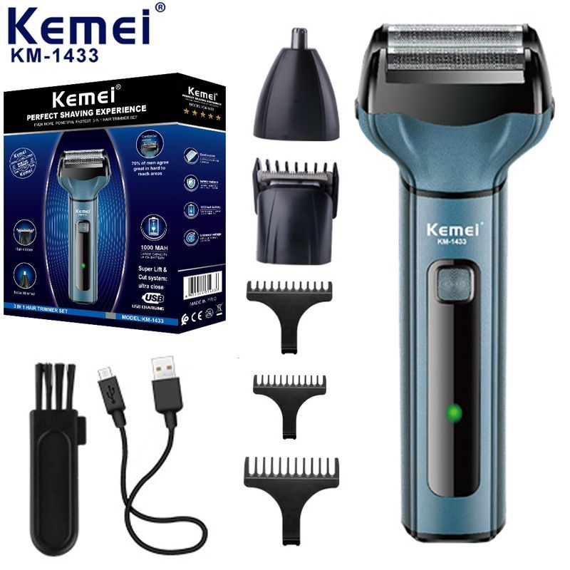 Alternative view of Ξυριστική μηχανή - Trimmer - KM-1433 - Kemei