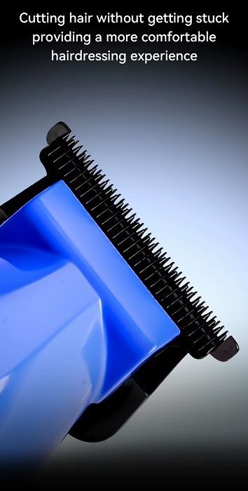 Alternative view of Κουρευτική μηχανή - KM-1739 - Kemei - Blue
