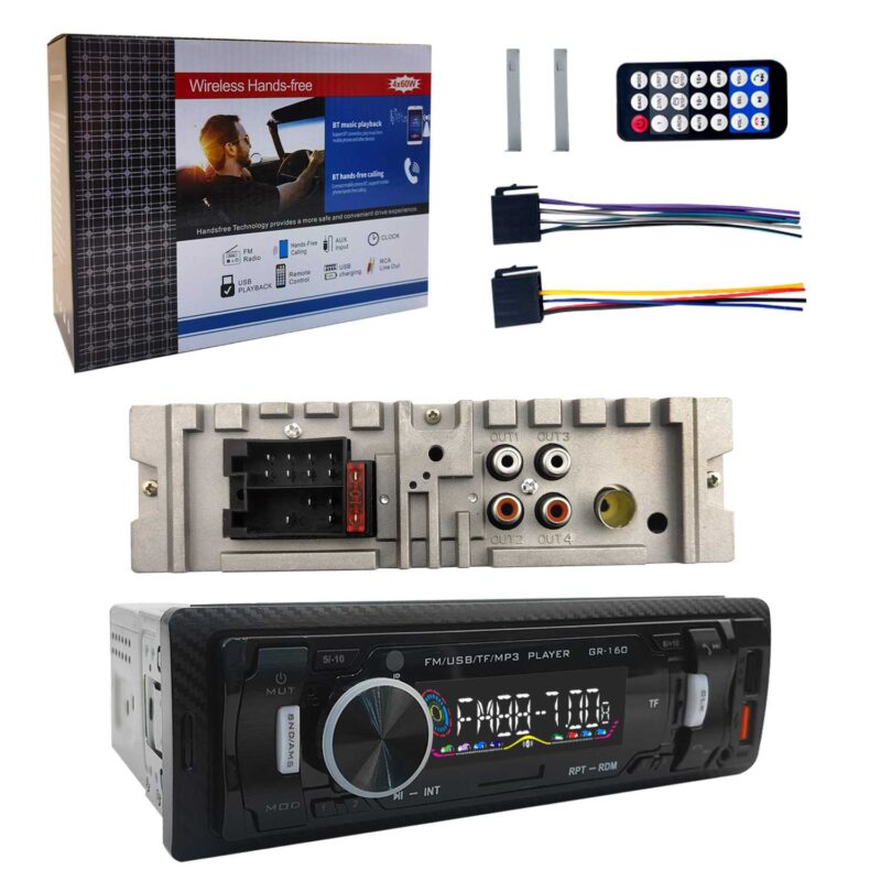 Alternative view of Ηχοσύστημα αυτοκινήτου 1DIN - Bluetooth - C160 - 000555