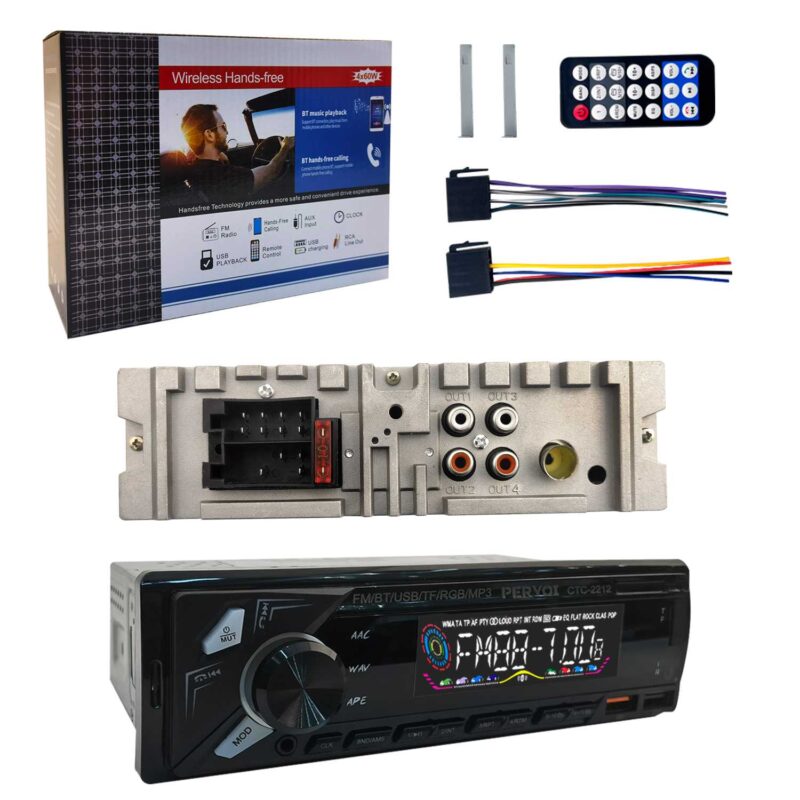 Alternative view of Ηχοσύστημα αυτοκινήτου 1DIN - Bluetooth - 5602 - 000554