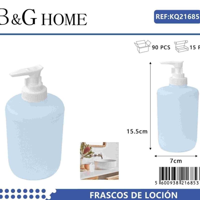 Alternative view of Θήκες κρεμοσάπουνου Dispenser πλαστικές - Σετ 5pcs - Light Blue - 21685