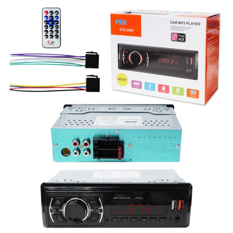 Alternative view of Ηχοσύστημα αυτοκινήτου 1DIN - Bluetooth - CTC-2207 - 000562