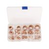 Σετ χάλκινες ροδέλες στεγανοποίησης - 150pcs - 567891