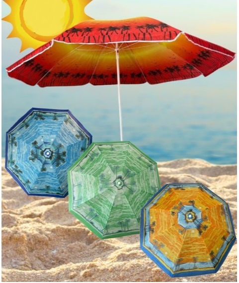 Alternative view of Ομπρέλα θαλάσσης & camping - YB3073 - 120cm - 585298