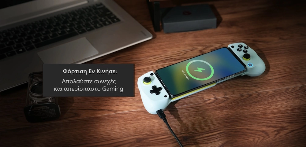 GameSir X5 Lite Mobile Gaming Controller / Android / iOS (iPhone 15/16 series) (Type-C) Wasabi Charge everywhere