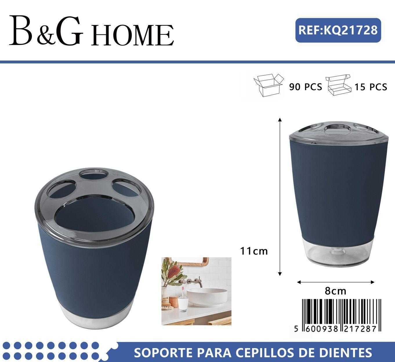 Θήκες οδοντόβουρτσας πλαστικές σε σετ 5Χ - Blue - 21728 Θήκες οδοντόβουρτσας πλαστικές σε σετ 5Χ - Blue - 21728 - Image 2