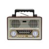 Επαναφορτιζόμενο ραδιόφωνο Retro - M1800BT - 654381 - Silver