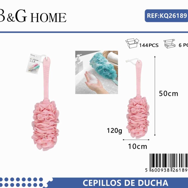 Σφουγγάρια μπάνιου δίχτυ σε σετ 6Χ - Pink - 26189 Σφουγγάρια μπάνιου δίχτυ σε σετ 6Χ - Pink - 26189